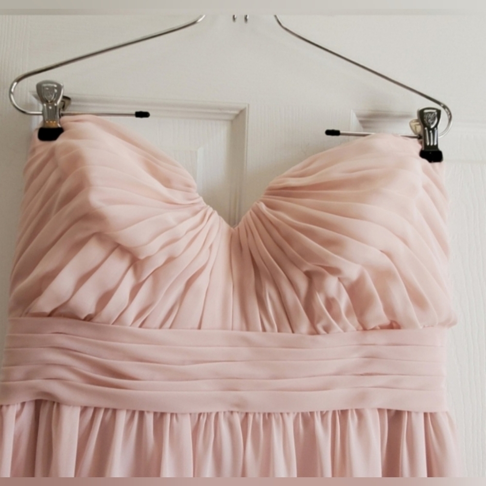 NEW Azazie Bridesmaid Gown. Blush Pink. Size 14. - Picture 5 of 10